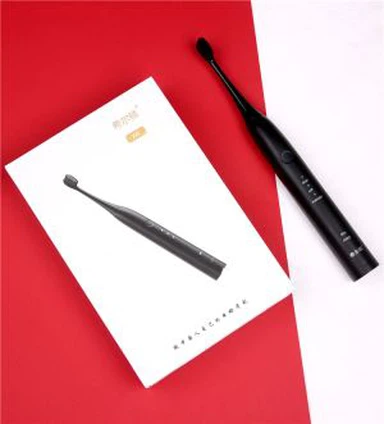 Black Sonic Electric Toothbrush untuk Lelaki